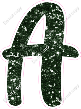 CU 23.5" Individuals - Hunter Green Sparkle A