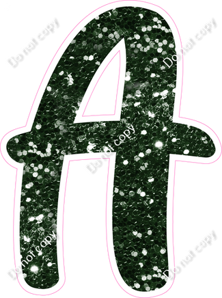 CU 23.5" Individuals - Hunter Green Sparkle A