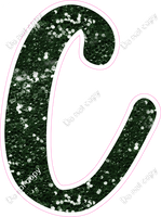 CU 23.5" Individuals - Hunter Green Sparkle C