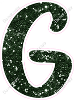 CU 23.5" Individuals - Hunter Green Sparkle G