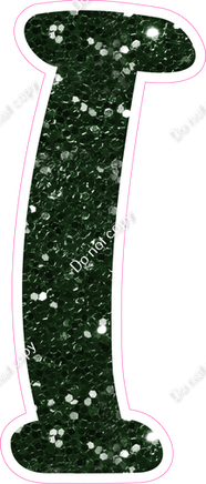 CU 23.5" Individuals - Hunter Green Sparkle I