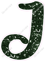 CU 23.5" Individuals - Hunter Green Sparkle J