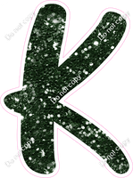 CU 23.5" Individuals - Hunter Green Sparkle K