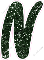 CU 23.5" Individuals - Hunter Green Sparkle N