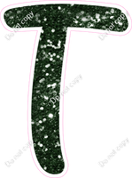 CU 23.5" Individuals - Hunter Green Sparkle T