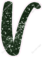 CU 23.5" Individuals - Hunter Green Sparkle V