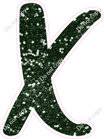 CU 23.5" Individuals - Hunter Green Sparkle X