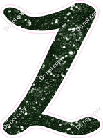 CU 23.5" Individuals - Hunter Green Sparkle Z