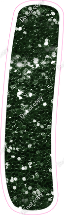 CU 23.5" Individuals - Hunter Green Sparkle 1