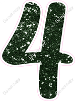 CU 23.5" Individuals - Hunter Green Sparkle 4