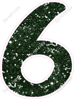 CU 23.5" Individuals - Hunter Green Sparkle 6