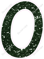 CU 23.5" Individuals - Hunter Green Sparkle