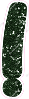 CU 23.5" Individuals - Hunter Green Sparkle !