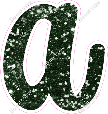 CU 23.5" Individuals - Hunter Green Sparkle a