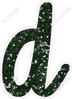 CU 23.5" Individuals - Hunter Green Sparkle d