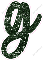 CU 23.5" Individuals - Hunter Green Sparkle g