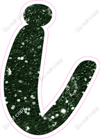 CU 23.5" Individuals - Hunter Green Sparkle i