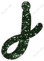 CU 23.5" Individuals - Hunter Green Sparkle j