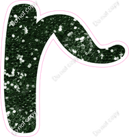 CU 23.5" Individuals - Hunter Green Sparkle r