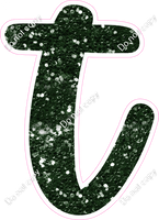 CU 23.5" Individuals - Hunter Green Sparkle t