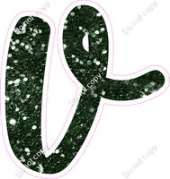 CU 23.5" Individuals - Hunter Green Sparkle v