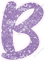 CU 23.5" Individuals - Lavender Sparkle B