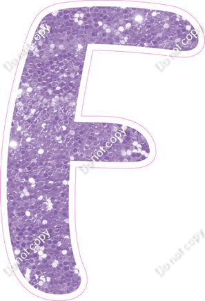 CU 23.5" Individuals - Lavender Sparkle F