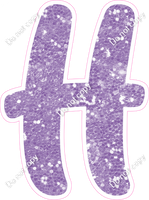 CU 23.5" Individuals - Lavender Sparkle H