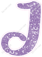 CU 23.5" Individuals - Lavender Sparkle J