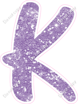 CU 23.5" Individuals - Lavender Sparkle K