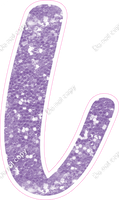 CU 23.5" Individuals - Lavender Sparkle L
