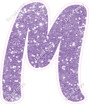 CU 23.5" Individuals - Lavender Sparkle M