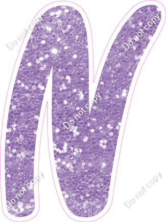 CU 23.5" Individuals - Lavender Sparkle N