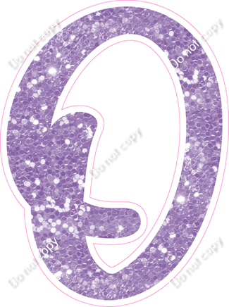 CU 23.5" Individuals - Lavender Sparkle O