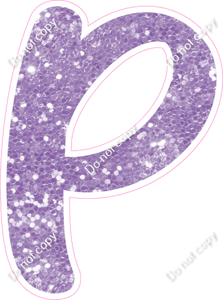 CU 23.5" Individuals - Lavender Sparkle P
