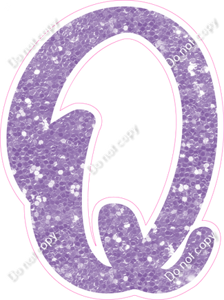 CU 23.5" Individuals - Lavender Sparkle Q