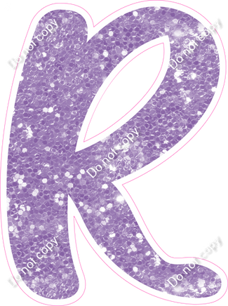 CU 23.5" Individuals - Lavender Sparkle R