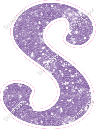 CU 23.5" Individuals - Lavender Sparkle S