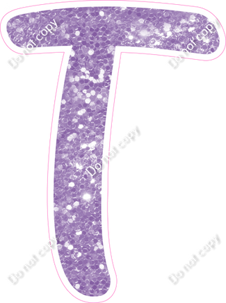 CU 23.5" Individuals - Lavender Sparkle T