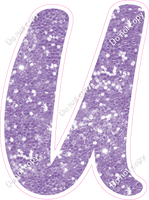 CU 23.5" Individuals - Lavender Sparkle U