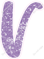 CU 23.5" Individuals - Lavender Sparkle V