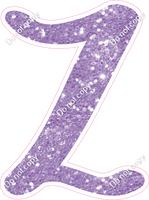 CU 23.5" Individuals - Lavender Sparkle Z