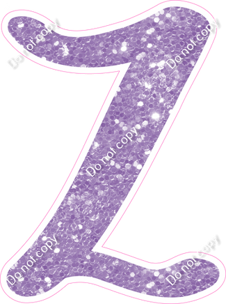 CU 23.5" Individuals - Lavender Sparkle Z