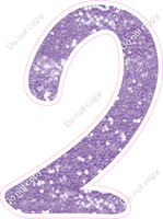 CU 23.5" Individuals - Lavender Sparkle 2