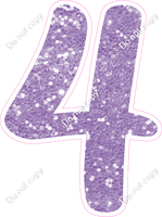 CU 23.5" Individuals - Lavender Sparkle 4