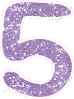 CU 23.5" Individuals - Lavender Sparkle 5