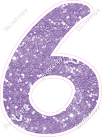 CU 23.5" Individuals - Lavender Sparkle 6