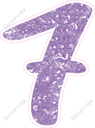 CU 23.5" Individuals - Lavender Sparkle 7