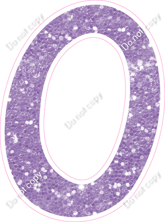 CU 23.5" Individuals - Lavender Sparkle