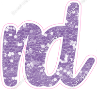 CU 23.5" Individuals - Lavender Sparkle ND